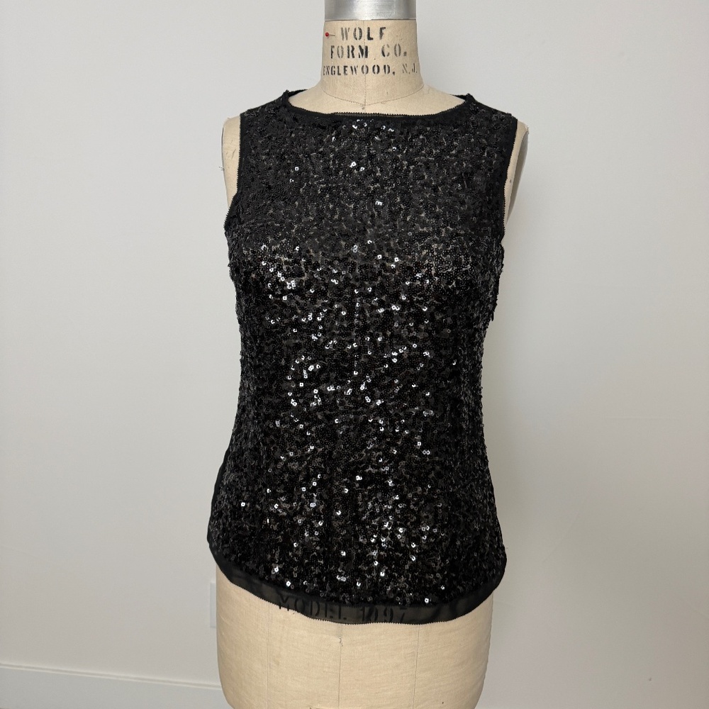 Sparkling Sequin Top Never wore size 8 or M